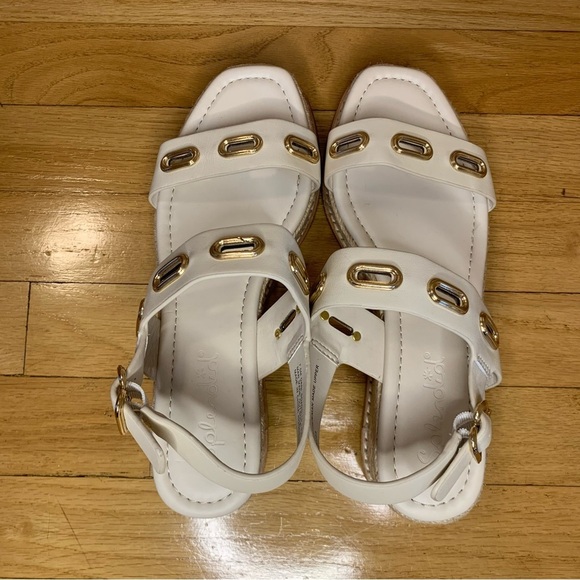 Splendid Dani Slingback Espadrille Platform Wedge Sandal in Linen - Size 7.5 - Picture 5 of 7